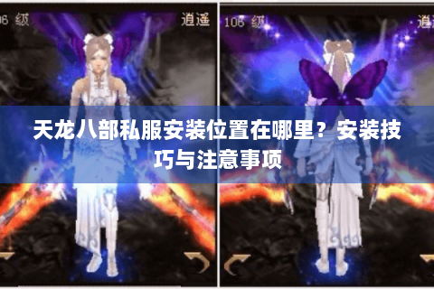 天龙八部私服安装位置在哪里？安装技巧与注意事项