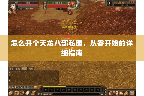 怎么开个天龙八部私服,从零开始的详细指南 怎么开个天龙八部私服,从零开始的详细指南