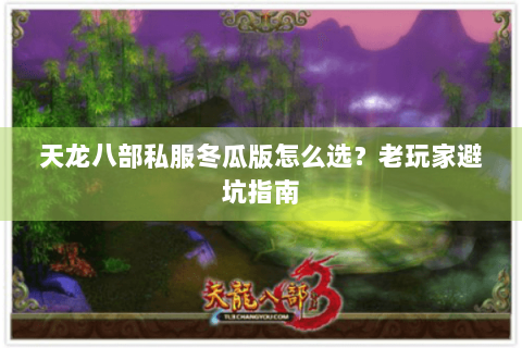 天龙八部私服冬瓜版怎么选?老玩家避坑指南 天龙八部私服冬瓜版怎么选?老玩家避坑指南