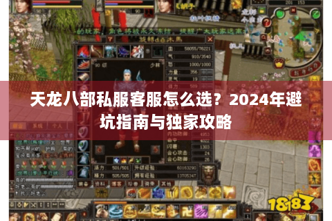天龙八部私服客服怎么选？2024年避坑指南与独家攻略