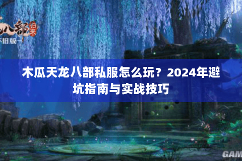 木瓜天龙八部私服怎么玩？2024年避坑指南与实战技巧