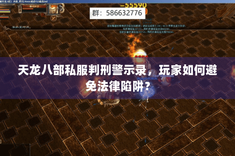 天龙八部私服判刑警示录，玩家如何避免法律陷阱？