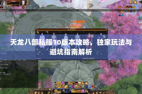 天龙八部私服10版本攻略，独家玩法与避坑指南解析