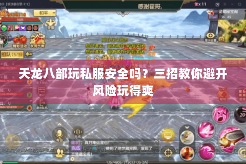 天龙八部玩私服安全吗？三招教你避开风险玩得爽