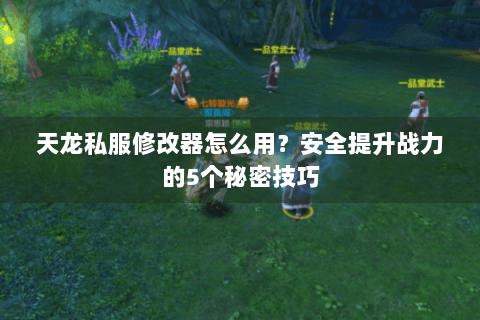 天龙私服修改器怎么用?安全提升战力的5个秘密技巧 天龙私服修改器怎么用?安全提升战力的5个秘密技巧