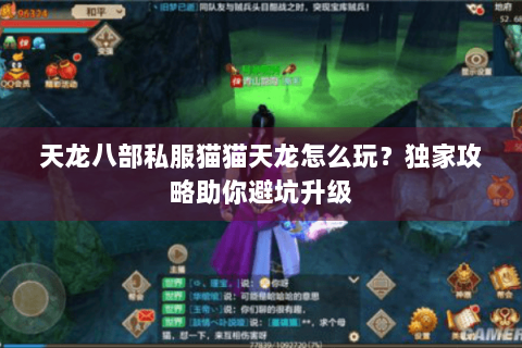 天龙八部私服猫猫天龙怎么玩?独家攻略助你避坑升级 天龙八部私服猫猫天龙怎么玩?独家攻略助你避坑升级