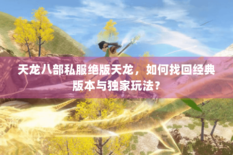 天龙八部私服绝版天龙，如何找回经典版本与独家玩法？