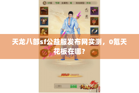 天龙八部sf公益服发布网实测，0氪天花板在哪？