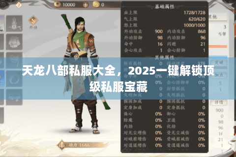 天龙八部私服大全，2025一键解锁顶级私服宝藏
