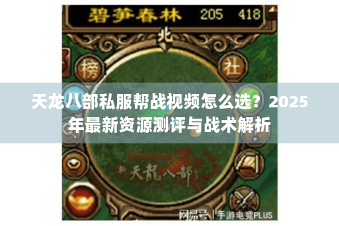 天龙八部私服帮战视频怎么选?2025年最新资源测评与战术解析 天龙八部私服帮战视频怎么选?2025年最新资源测评与战术解析