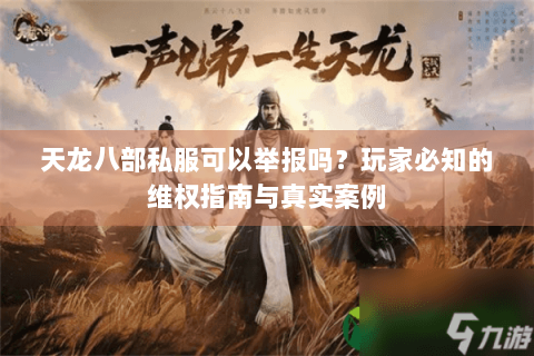 天龙八部私服可以举报吗？玩家必知的维权指南与真实案例