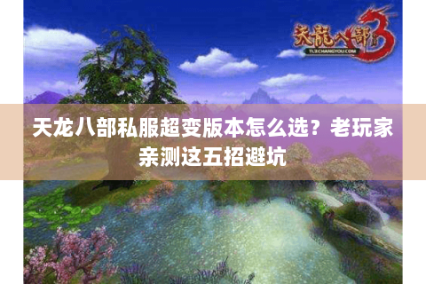 天龙八部私服超变版本怎么选？老玩家亲测这五招避坑