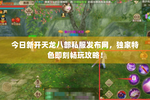 今日新开天龙八部私服发布网,独家特色即刻畅玩攻略! 今日新开天龙八部私服发布网,独家特色即刻畅玩攻略!