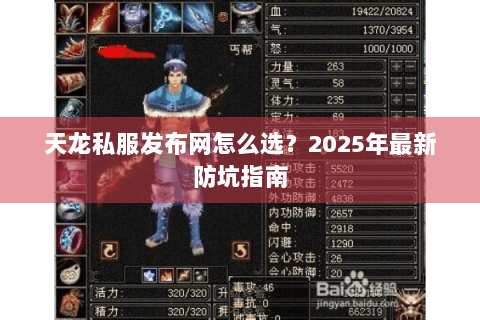 天龙私服发布网怎么选?2025年最新防坑指南 天龙私服发布网怎么选?2025年最新防坑指南