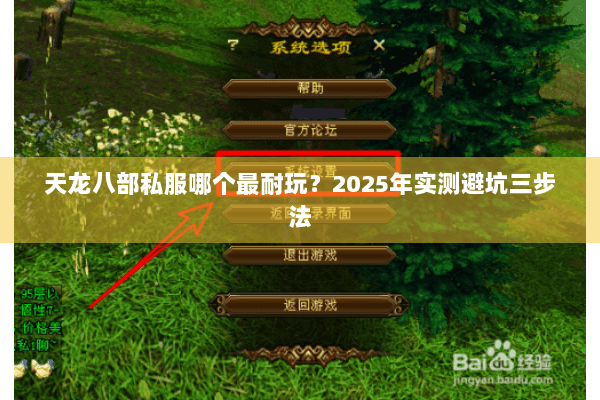 天龙八部私服哪个最耐玩？2025年实测避坑三步法