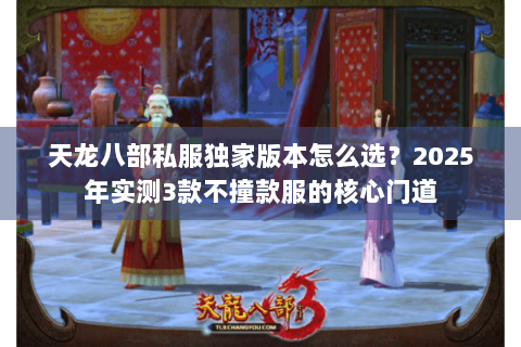 天龙八部私服独家版本怎么选？2025年实测3款不撞款服的核心门道
