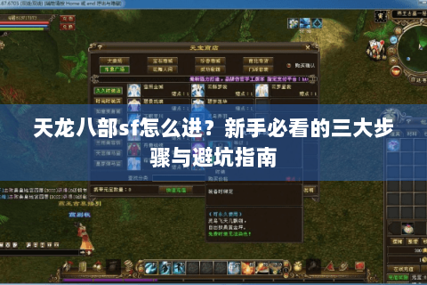 天龙八部sf怎么进?新手必看的三大步骤与避坑指南 天龙八部sf怎么进?新手必看的三大步骤与避坑指南