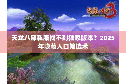 天龙八部私服找不到独家版本？2025年隐藏入口筛选术