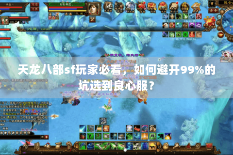 天龙八部sf玩家必看，如何避开99%的坑选到良心服？
