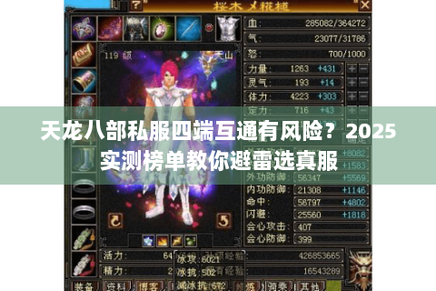 天龙八部私服四端互通有风险？2025实测榜单教你避雷选真服