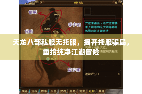 天龙八部私服无托服,揭开托服骗局,重拾纯净江湖冒险 天龙八部私服无托服,揭开托服骗局,重拾纯净江湖冒险