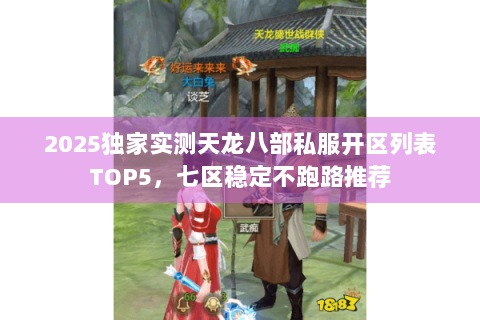 2025独家实测天龙八部私服开区列表TOP5，七区稳定不跑路推荐