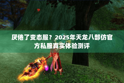 厌倦了变态服？2025年天龙八部仿官方私服真实体验测评