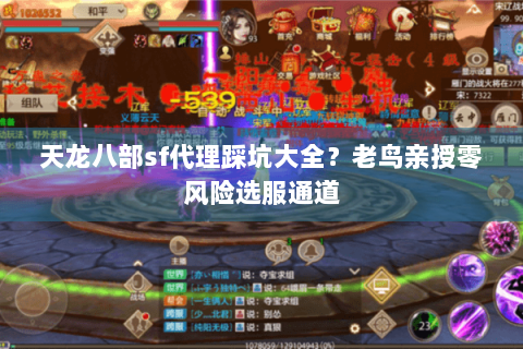 天龙八部sf代理踩坑大全?老鸟亲授零风险选服通道 天龙八部sf代理踩坑大全?老鸟亲授零风险选服通道