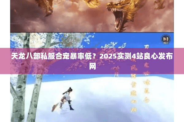 天龙八部私服合宠暴率低?2025实测4站良心发布网 天龙八部私服合宠暴率低?2025实测4站良心发布网
