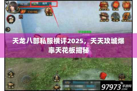 天龙八部私服横评2025,天天攻城爆率天花板揭秘 天龙八部私服横评2025,天天攻城爆率天花板揭秘