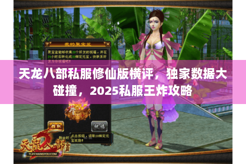 天龙八部私服修仙版横评，独家数据大碰撞，2025私服王炸攻略