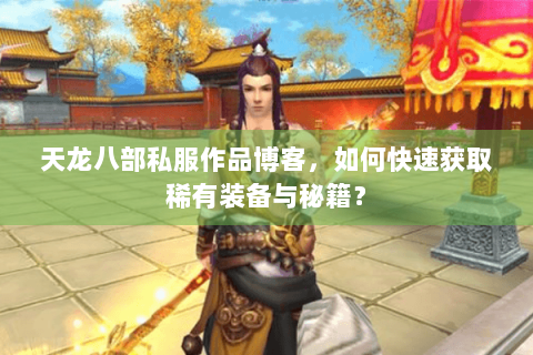天龙八部私服作品博客，如何快速获取稀有装备与秘籍？
