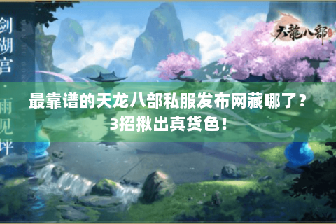 最靠谱的天龙八部私服发布网藏哪了？3招揪出真货色！