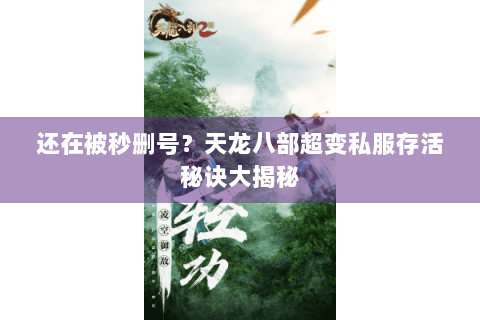 还在被秒删号？天龙八部超变私服存活秘诀大揭秘