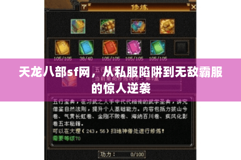 天龙八部sf网，从私服陷阱到无敌霸服的惊人逆袭