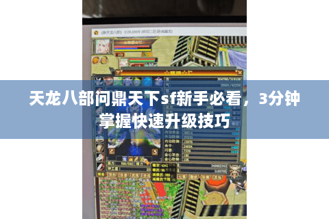 天龙八部问鼎天下sf新手必看,3分钟掌握快速升级技巧 天龙八部问鼎天下sf新手必看,3分钟掌握快速升级技巧