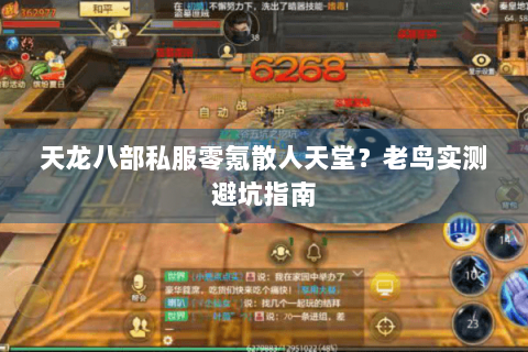 天龙八部私服零氪散人天堂?老鸟实测避坑指南 天龙八部私服零氪散人天堂?老鸟实测避坑指南