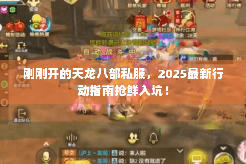 刚刚开的天龙八部私服，2025最新行动指南抢鲜入坑！