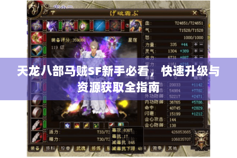 天龙八部马贼SF新手必看,快速升级与资源获取全指南 天龙八部马贼SF新手必看,快速升级与资源获取全指南