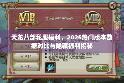 天龙八部私服福利，2025热门版本数据对比与隐藏福利揭秘