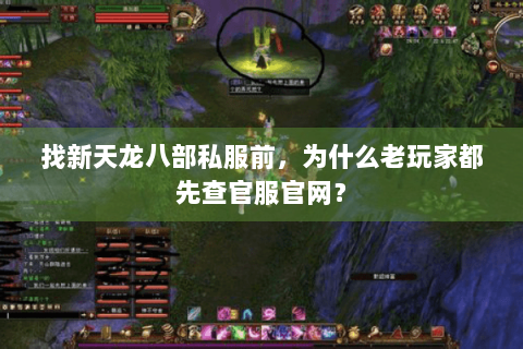 找新天龙八部私服前，为什么老玩家都先查官服官网？