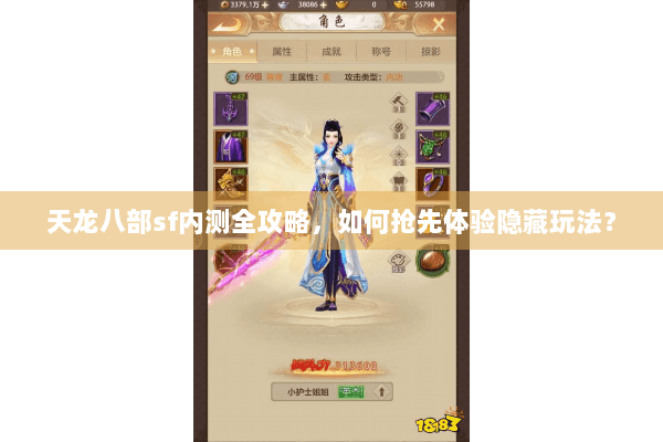 天龙八部sf内测全攻略，如何抢先体验隐藏玩法？