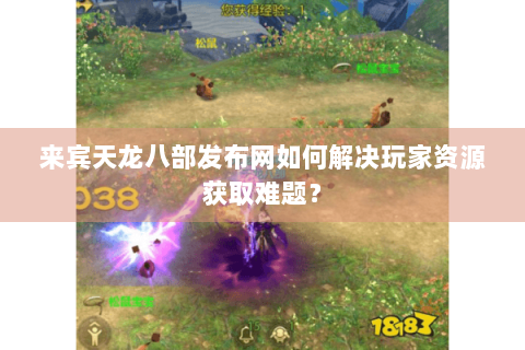 来宾天龙八部发布网如何解决玩家资源获取难题? 来宾天龙八部发布网如何解决玩家资源获取难题?