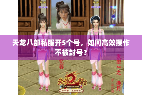 天龙八部私服开5个号，如何高效操作不被封号？