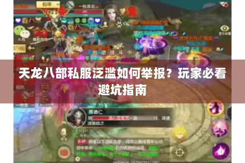 天龙八部私服泛滥如何举报?玩家必看避坑指南 天龙八部私服泛滥如何举报?玩家必看避坑指南