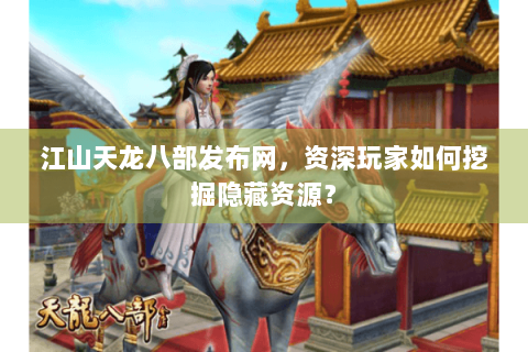 江山天龙八部发布网，资深玩家如何挖掘隐藏资源？