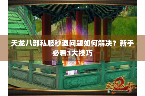 天龙八部私服秒退问题如何解决?新手必看3大技巧 天龙八部私服秒退问题如何解决?新手必看3大技巧