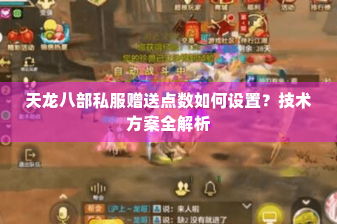 天龙八部私服赠送点数如何设置？技术方案全解析