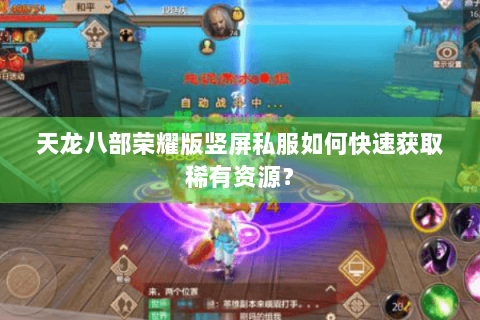天龙八部荣耀版竖屏私服如何快速获取稀有资源？