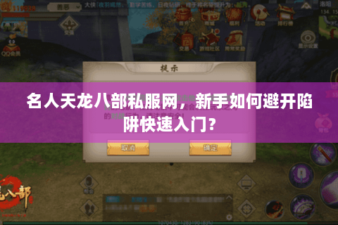 名人天龙八部私服网，新手如何避开陷阱快速入门？